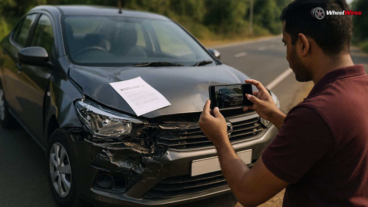 Car insurance claim process in India step by step after an accident