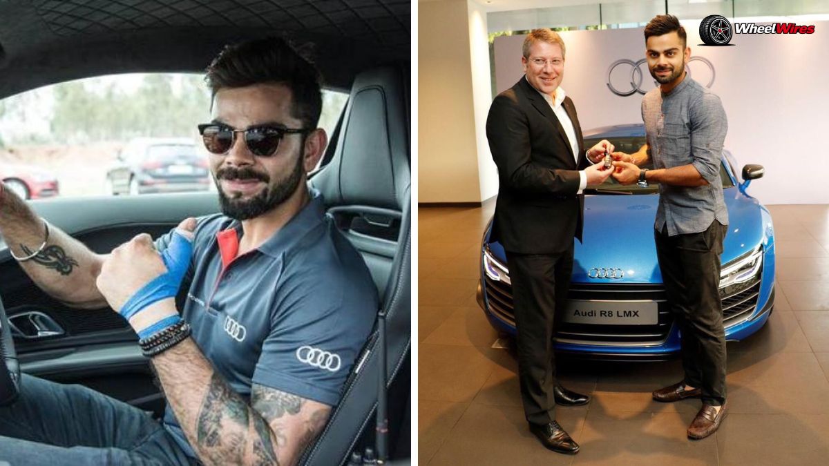 Virat Kohli driving Audi RS e tron GT 2026